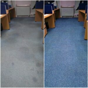 Reviving a carpets colour